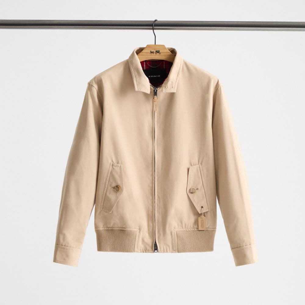 Restored Woven Harrington Jacket