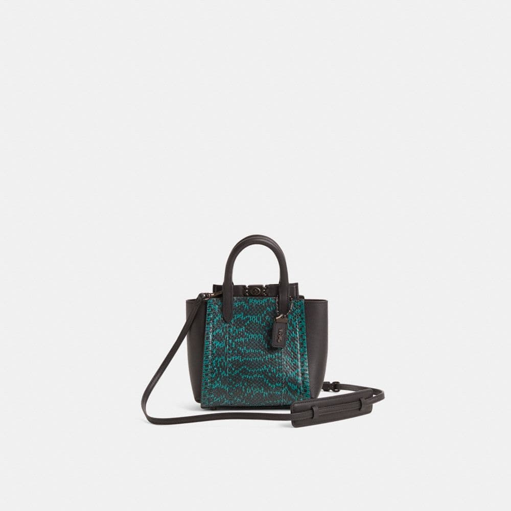 Restored Troupe Tote 16 In Snakeskin