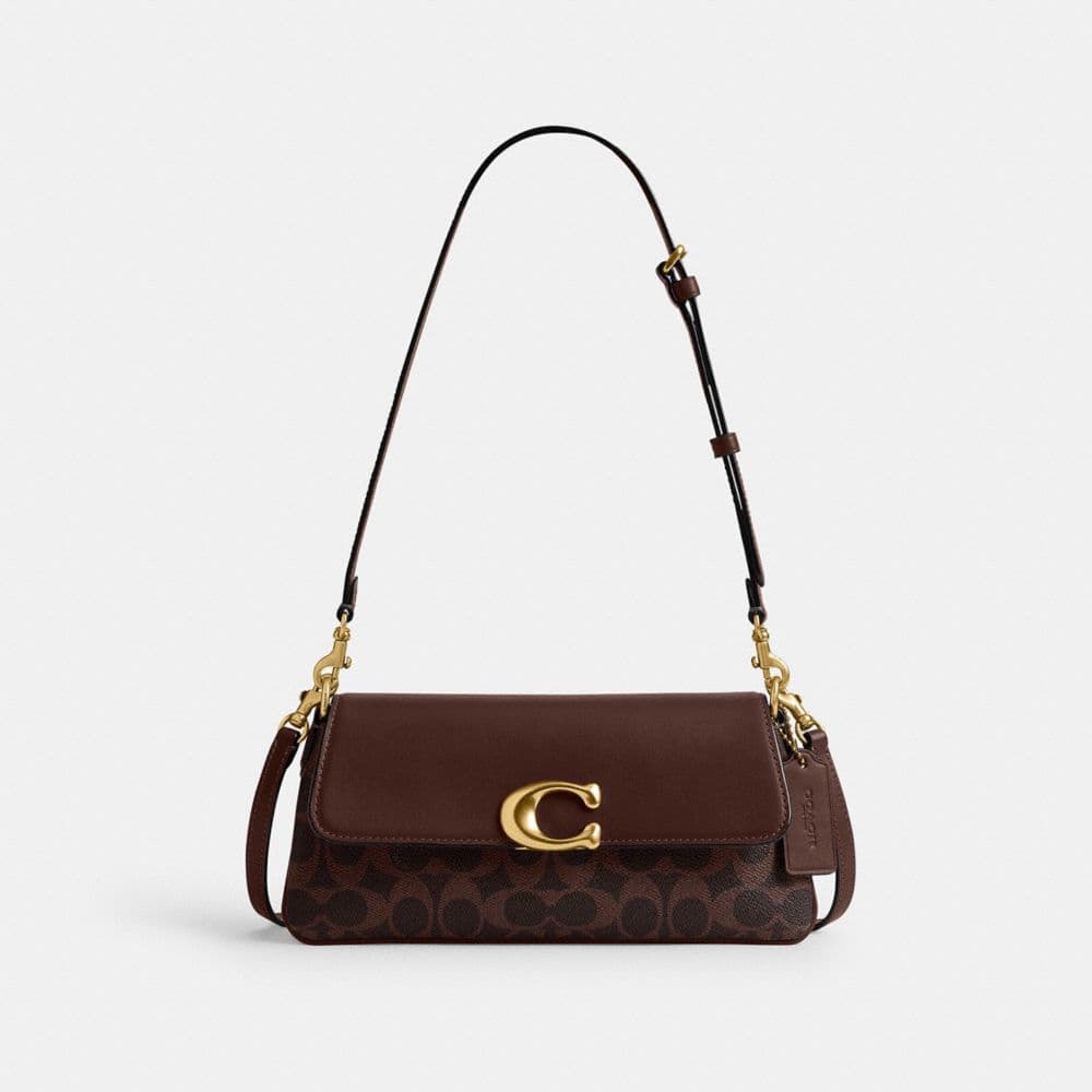Jet Shoulder Bag In Signature Canvas