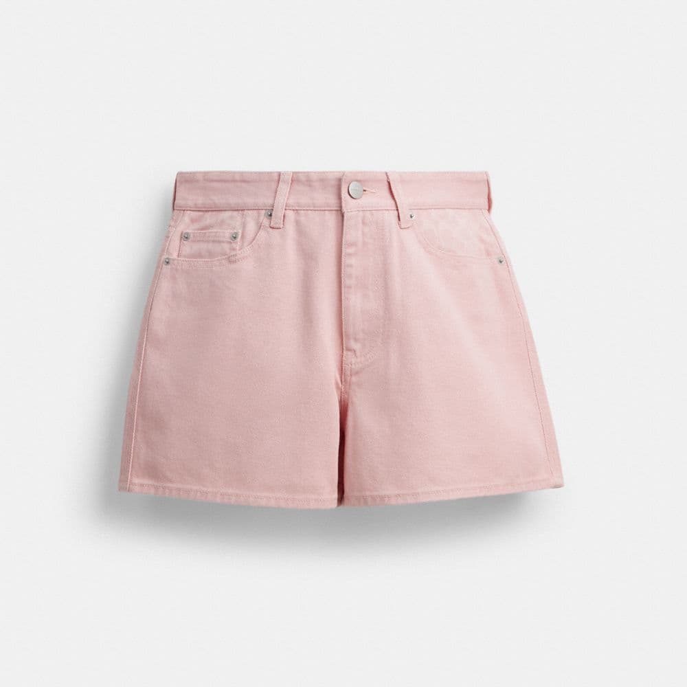 Colorful Signature Denim Shorts