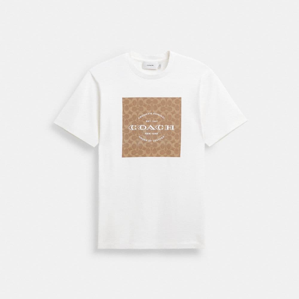 Signature Square T-Shirt In Organic Cotton