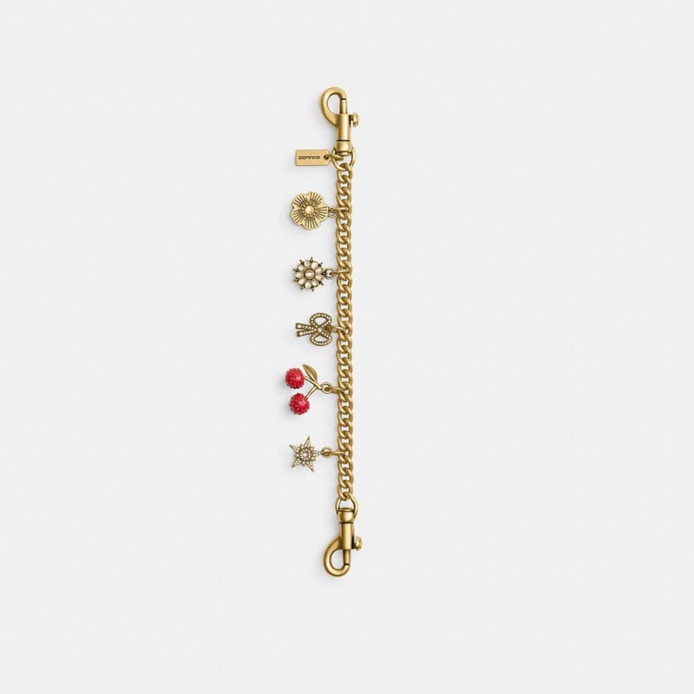 Motif Chain Bag Charm