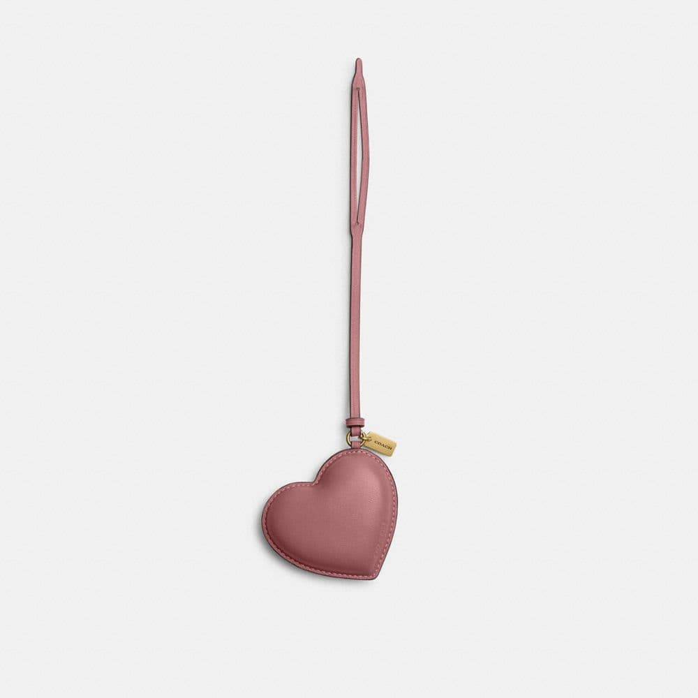 Heart Puffy Bag Charm