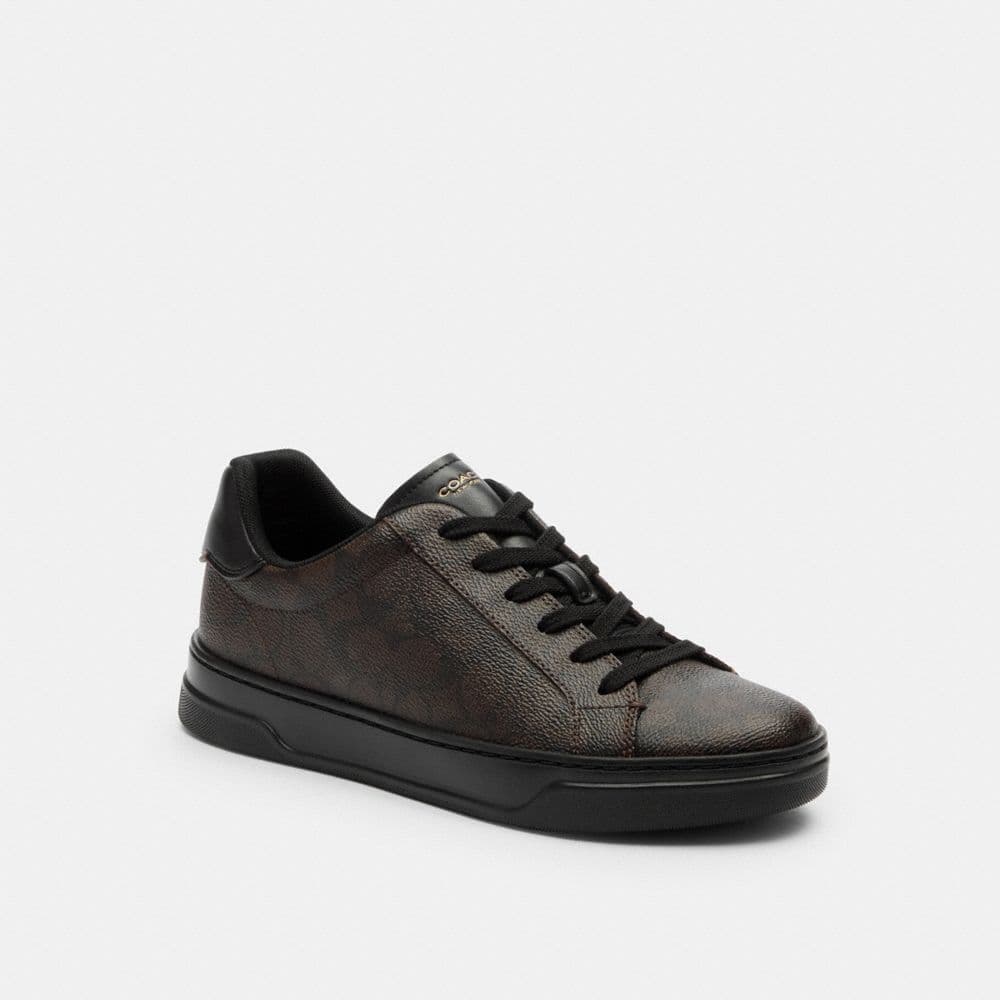 High Line Sneaker In Signature Canvas