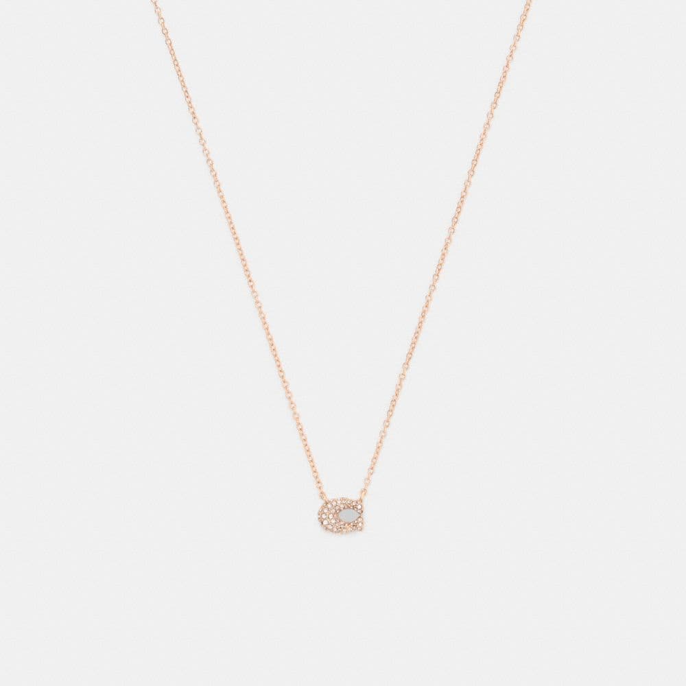 Pavé C Necklace
