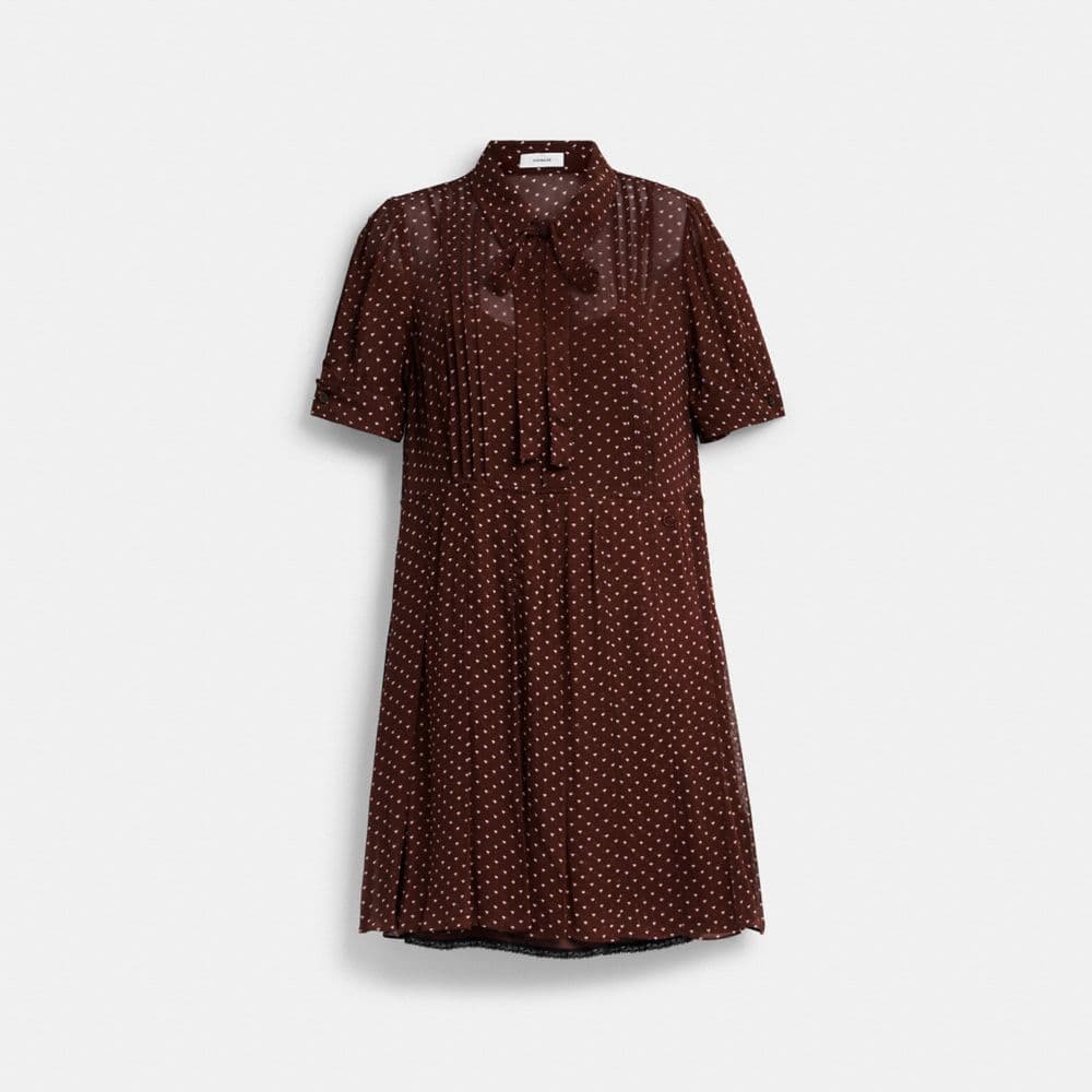 Printed Shirt Dress