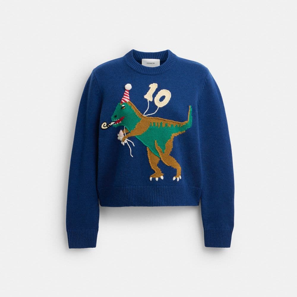 Rexy 10th Birthday Crewneck Sweater