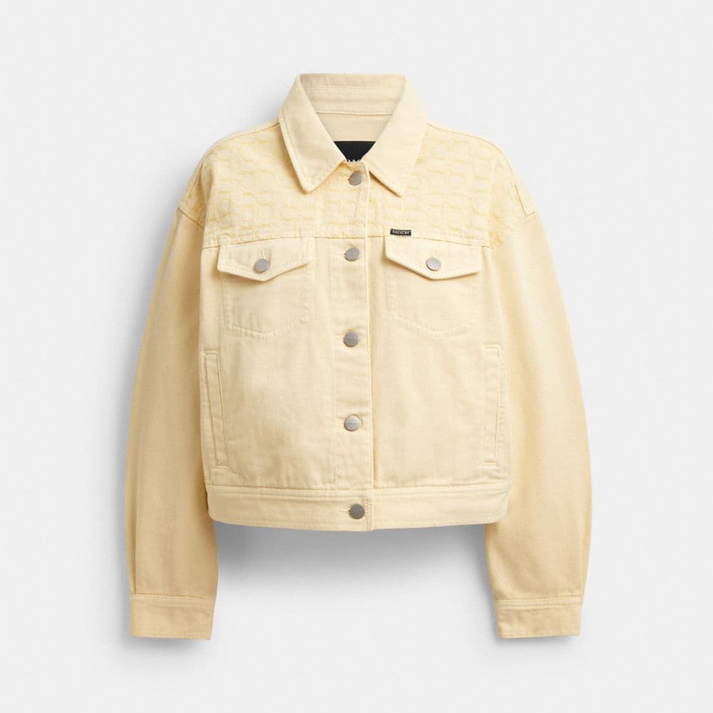 Garment Dyed Denim Jacket