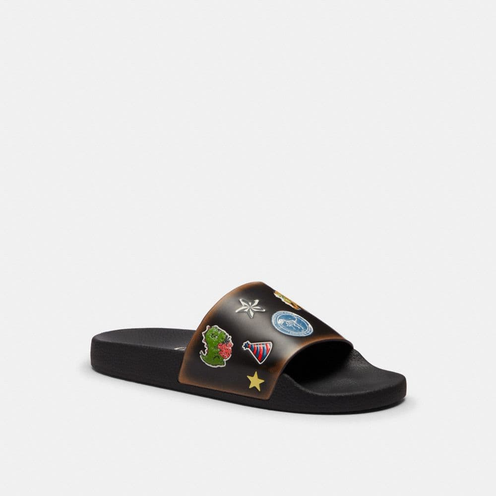 Rexy 10th Birthday Pool Slide With Sticker Print