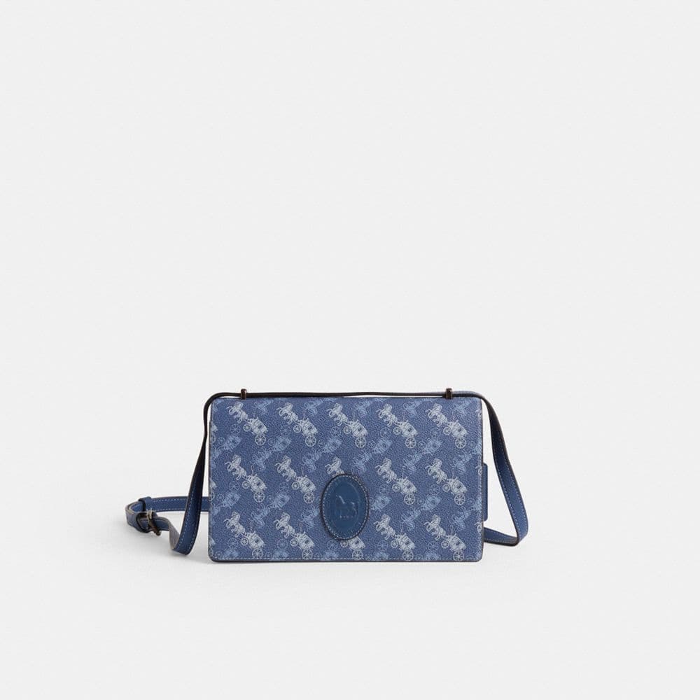Restored Camille Crossbody With Horse And Carriage Print