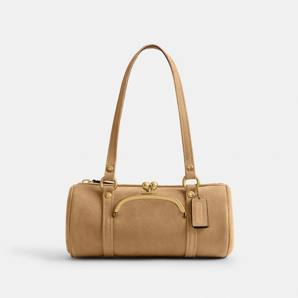 Kisslock Barrel Bag 28