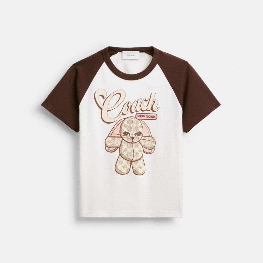 Floppy Stuffie Raglan T-Shirt In Organic Cotton
