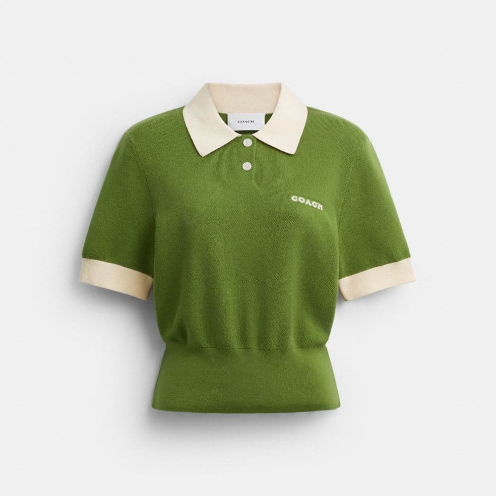 Knit Polo In Organic Cotton