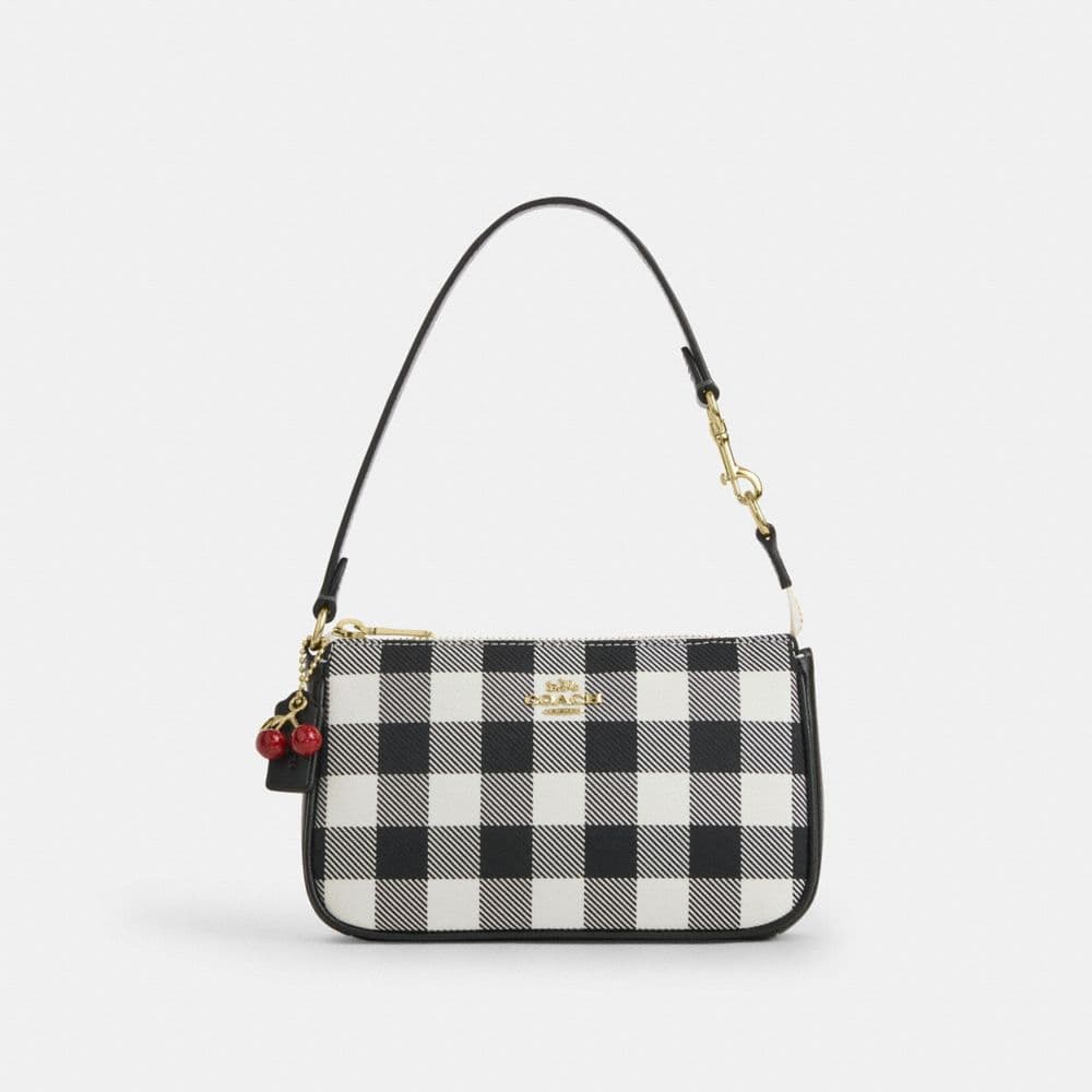Nolita 19 With Gingham Print And Charm