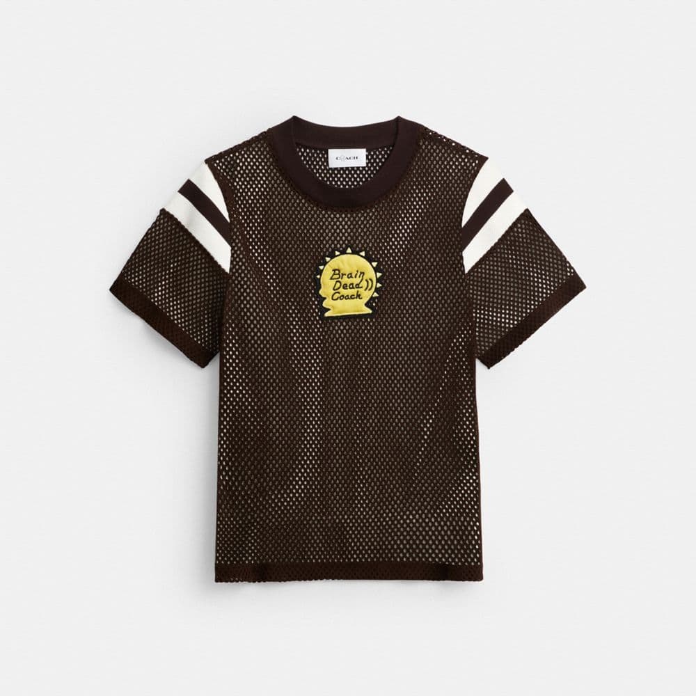 Coach | Brain Dead Mesh Football T-Shirt
