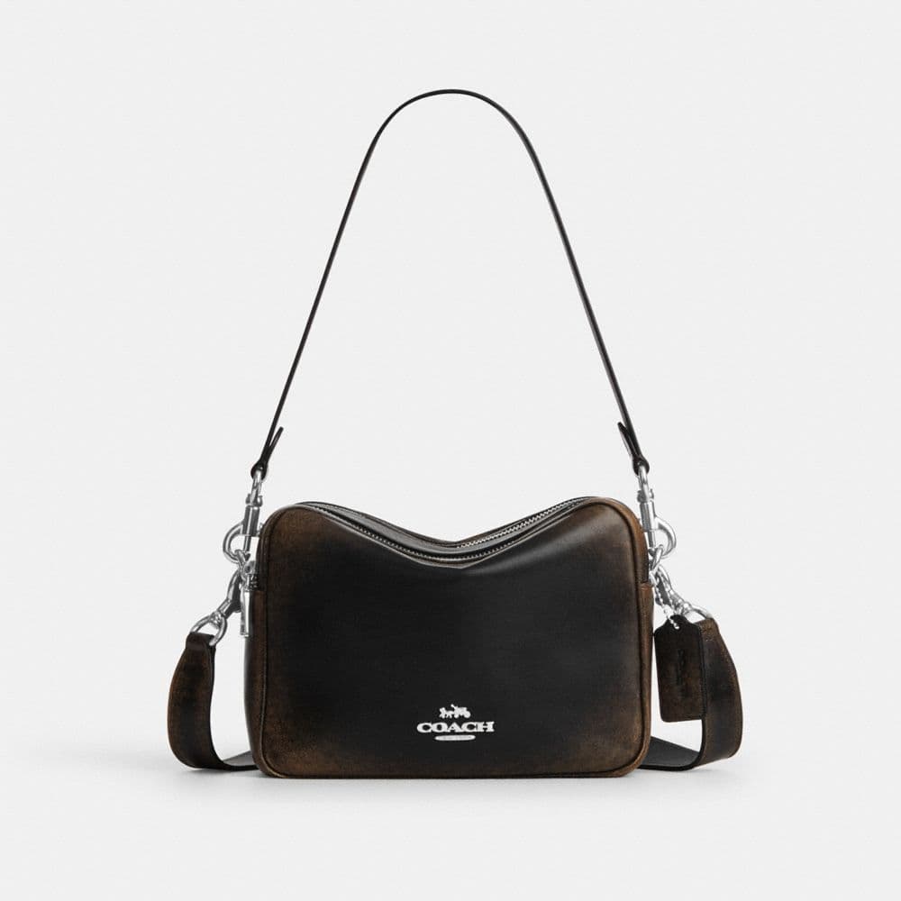 Carey Crossbody Bag In Loved Leather