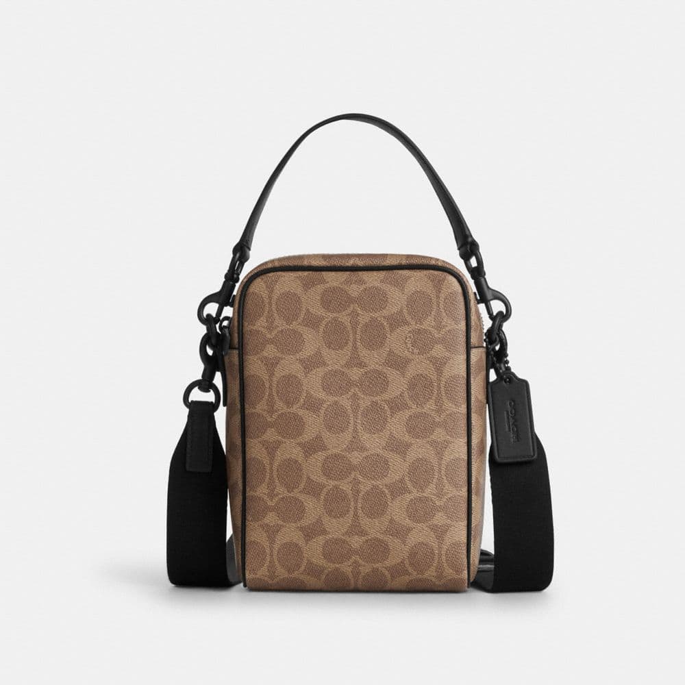 Tristan Crossbody Bag 14 In Signature Canvas