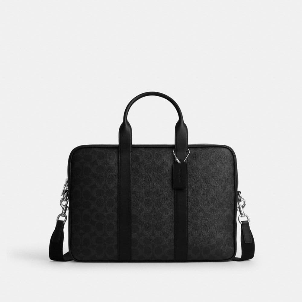 Austin Brief In Signature Canvas