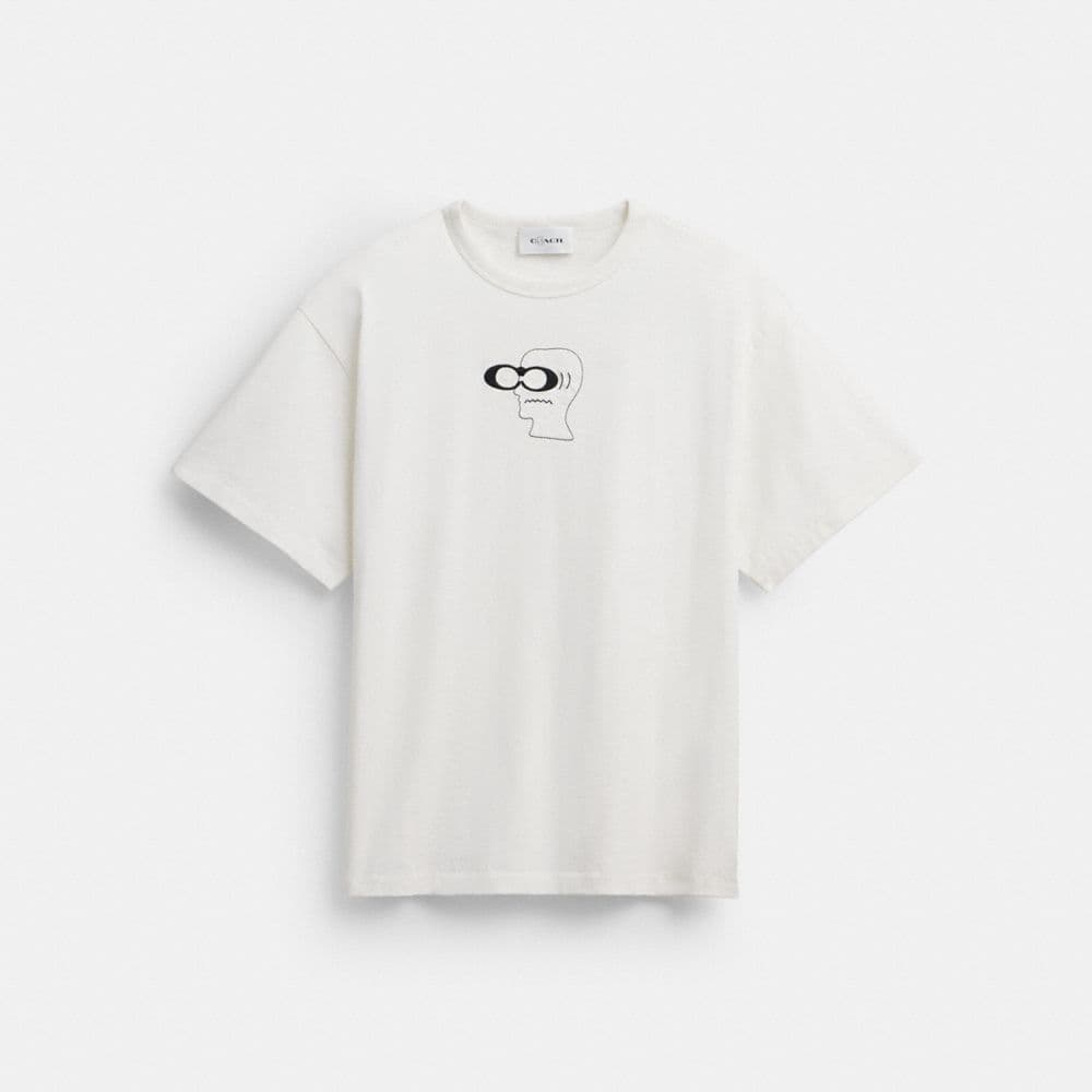 Coach | Brain Dead Head T-Shirt In Organic Cotton