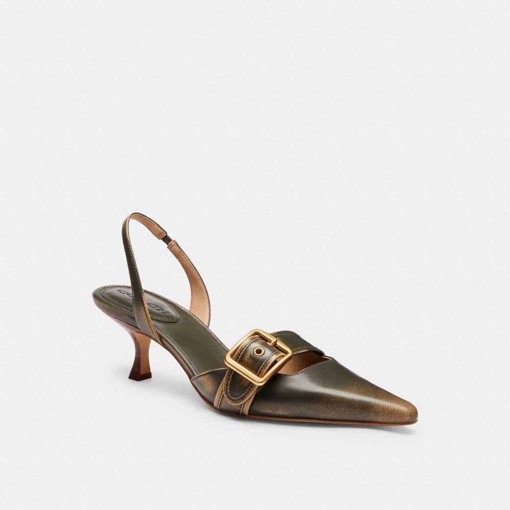 Margot Slingback In Loved Leather