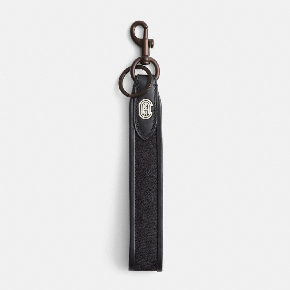 Restored Hand Strap In Signature Jacquard With Coach Patch