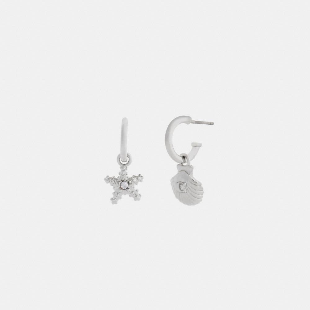 Seashells Huggie Earrings