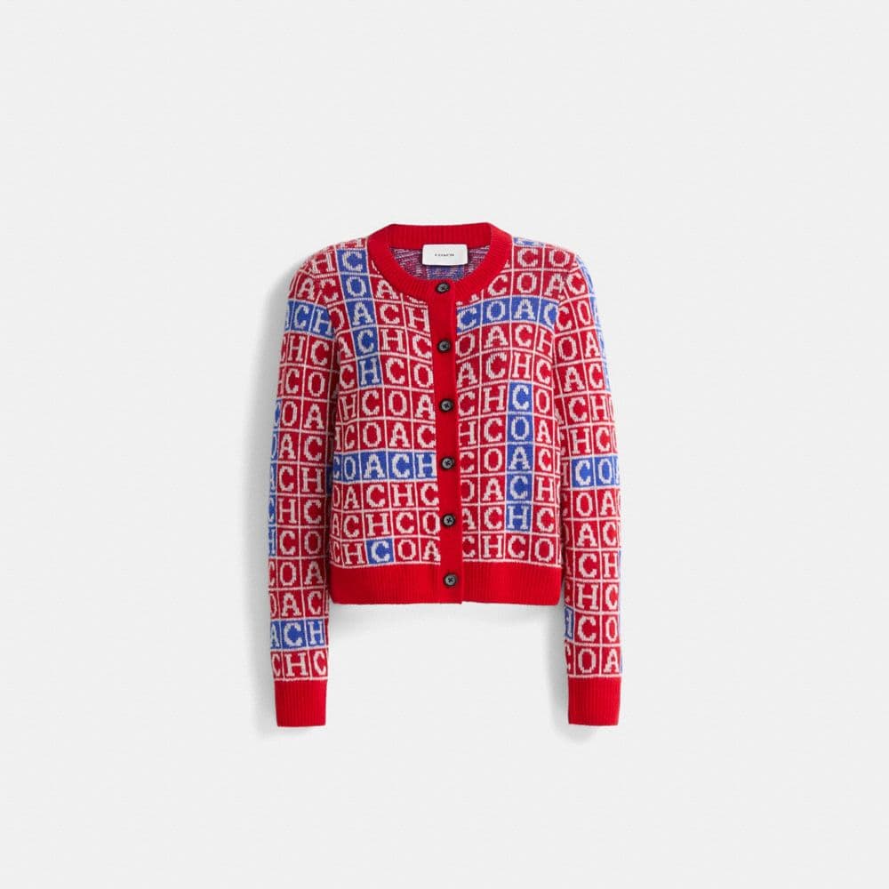 Restored Crossword Cardigan