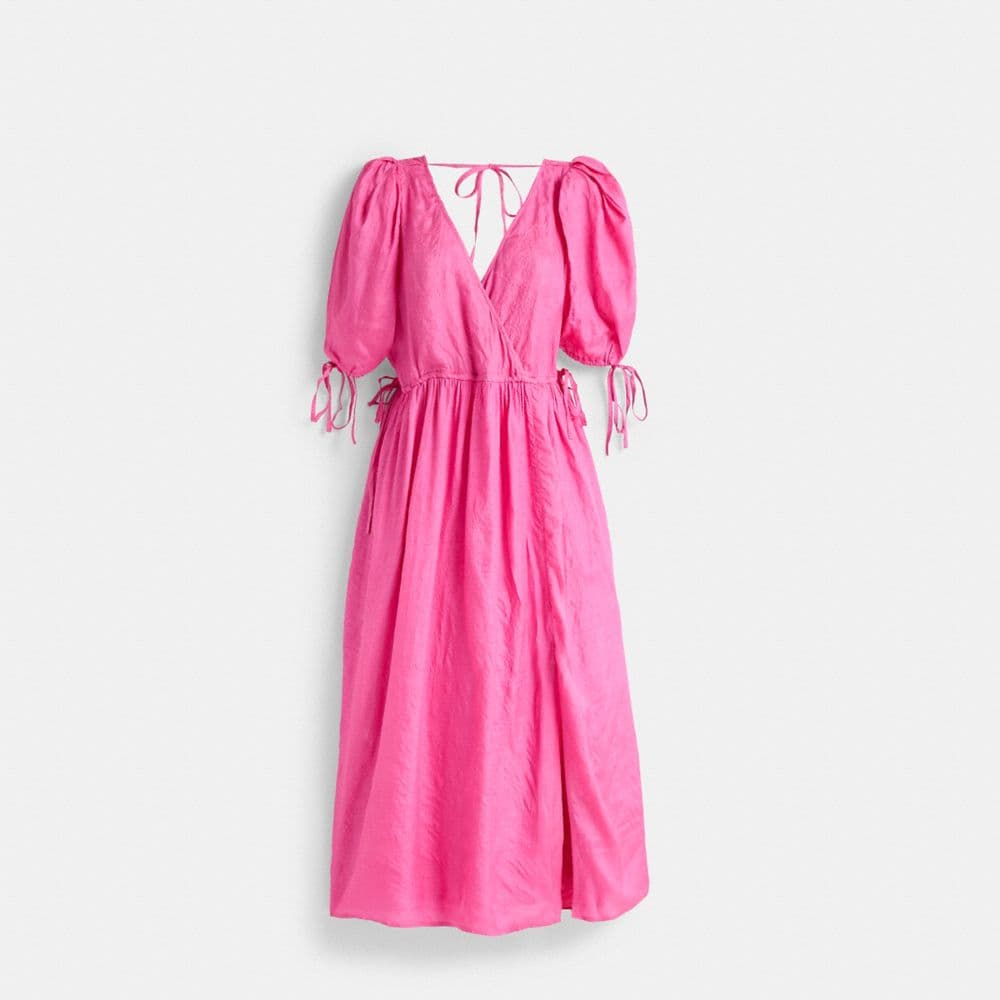 Restored Long Dress With Ties