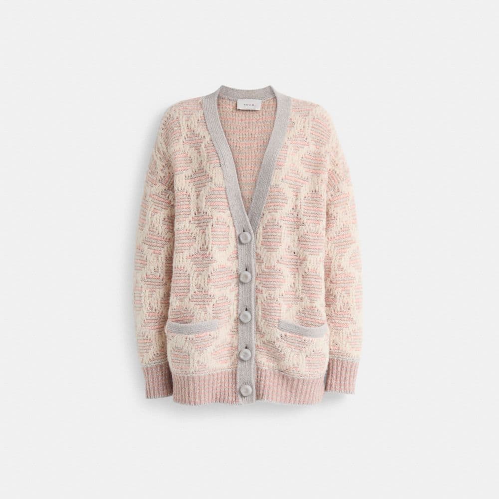 Restored Long Signature Cardigan