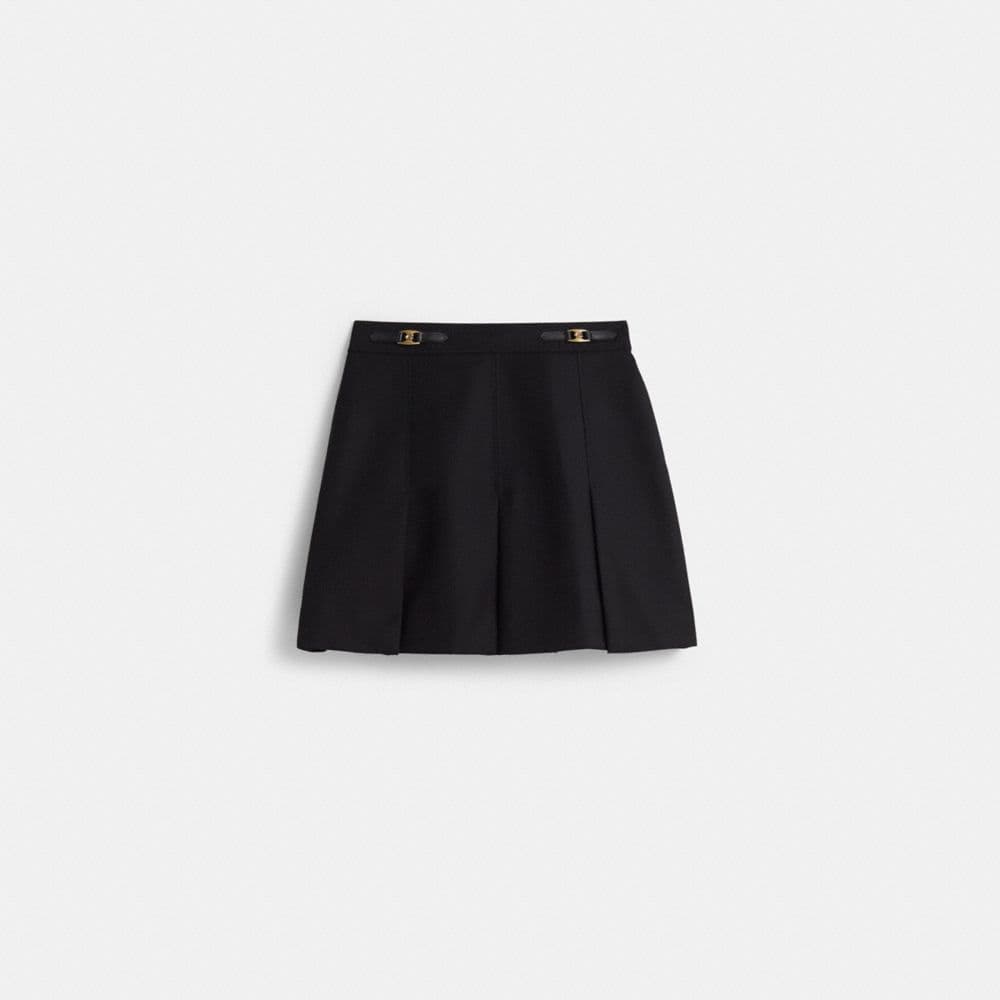 Restored Heritage C Pleated Mini Skirt