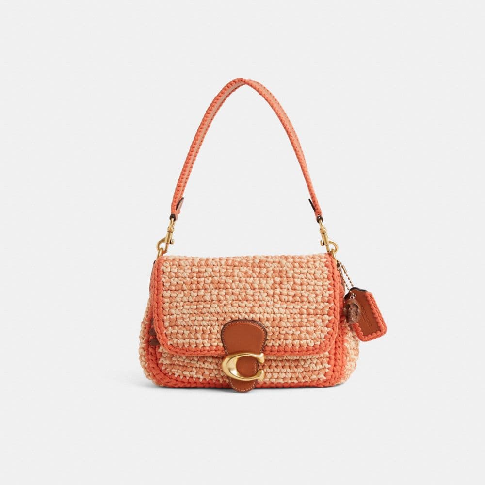 Reloved 소프트 태비 숄더백 With 크로셰