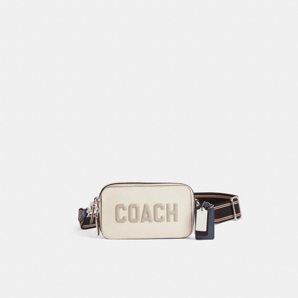 Reloved Charter Slim Crossbody Bag With Coach Graphic