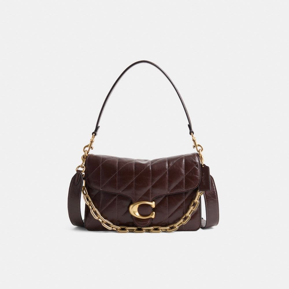 Restored Chain Tabby Shoulder Bag With Quilting