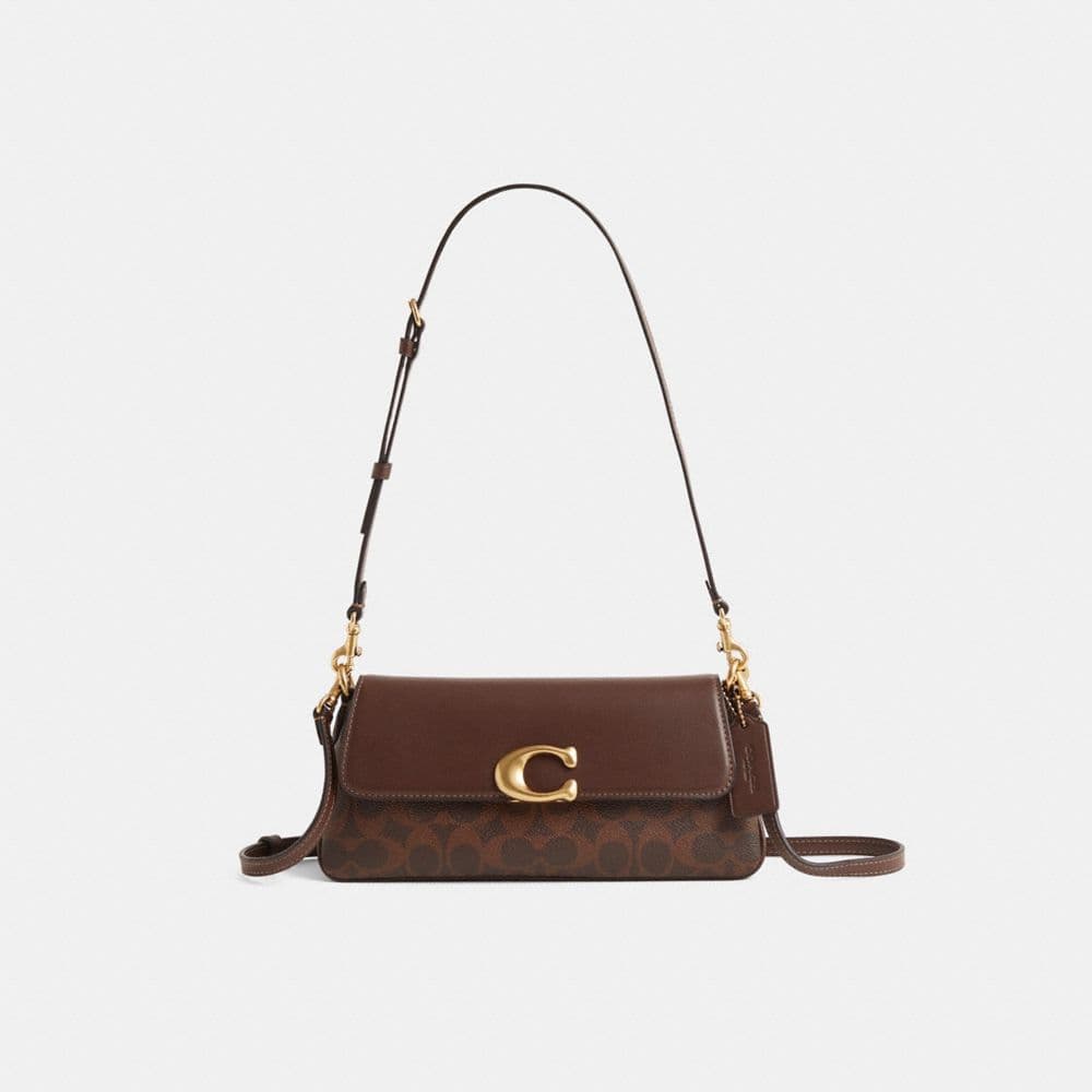Restored Jet Shoulder Bag In Signature Canvas