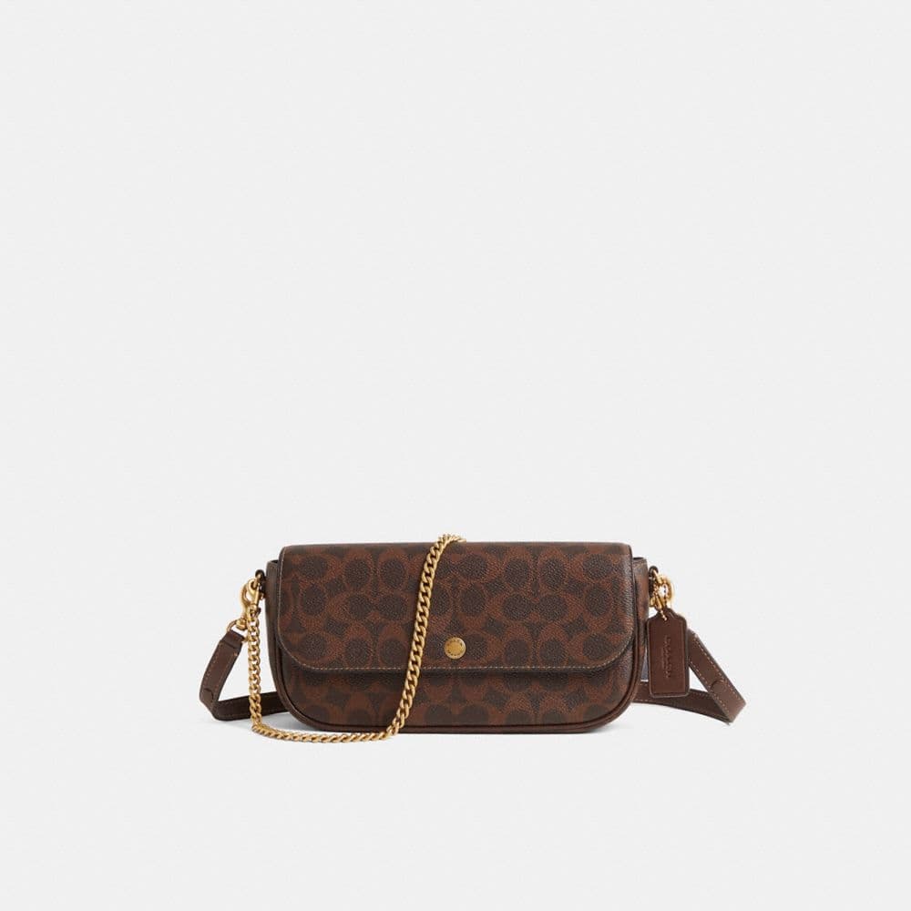 Restored Brook Flap Chain Bag In Signature Canvas