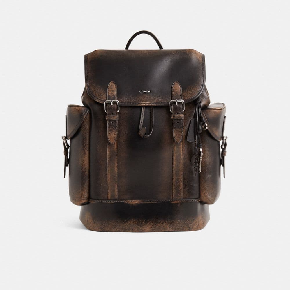 Restored Hitch Backpack In Loved Leather