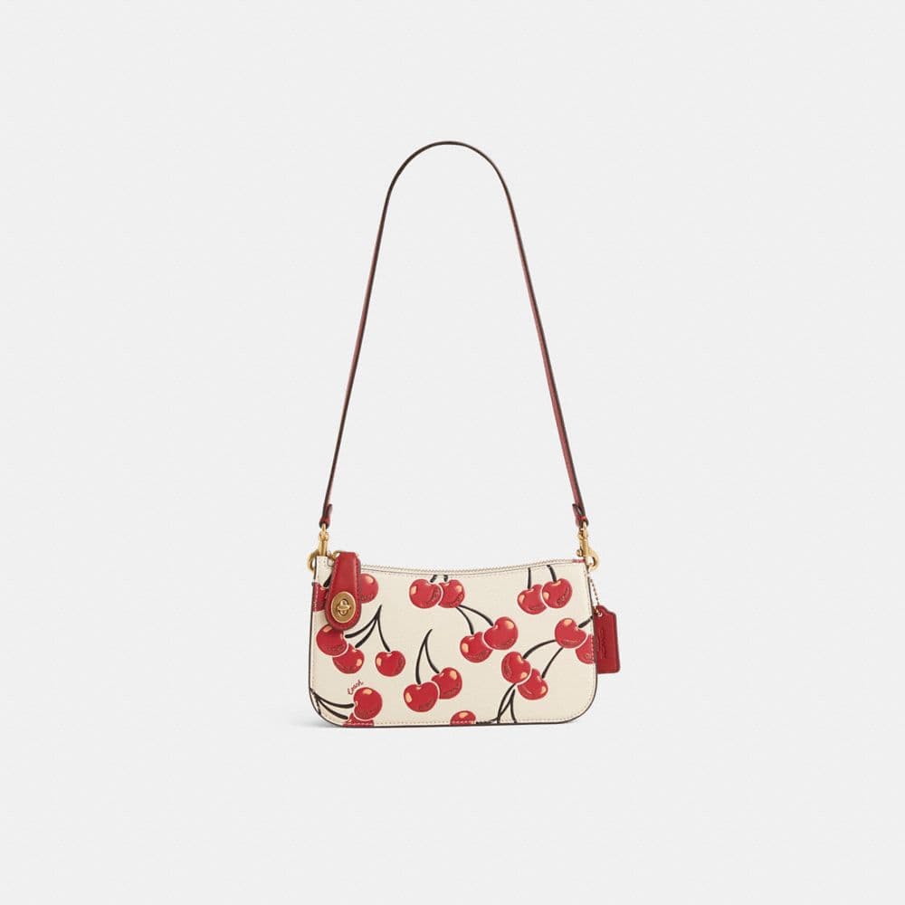 Restored Penn Shoulder Bag With Cherry Print