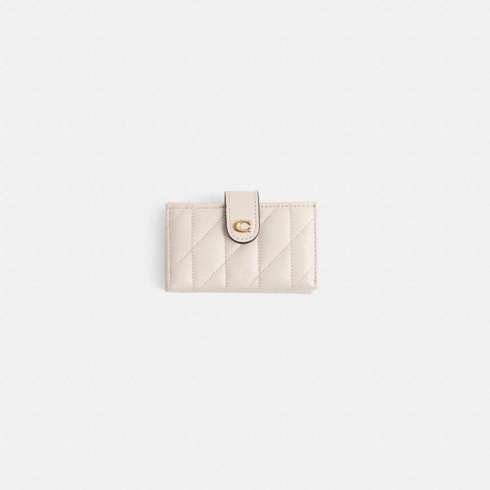 Restored Essential Multi Card Holder With Pillow Quilting