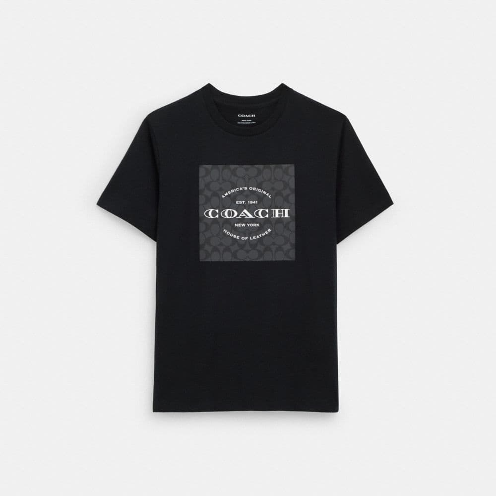Signature Square T-Shirt In Organic Cotton
