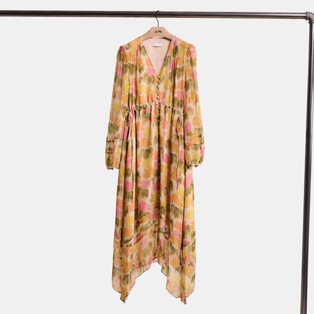 Restored Floral Long Dress